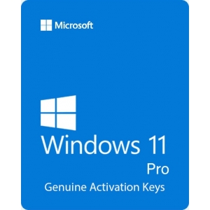 Licencia Microsoft Windows 11 Pro - 64 Bits - Permanente - 1PC - OEM