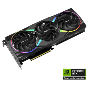 Tarjeta de Video PNY GEFORCE RTX5060TI 8GB ARGB Overclocked Triple Fan GPU VCG5060T8TFXXPB1-O