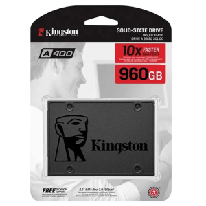 Disco duro solido 960GB SSD, Kingston A400, 2.5, Interno, SATA
